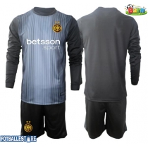 Inter Milan Keeper Hjemmedraktsett Barn 2025-26 Langermet (+ Korte bukser)